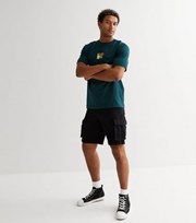New Look Black Relaxed Fit Cargo Shorts